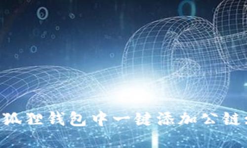 如何在小狐狸钱包中一键添加公链:详细指南